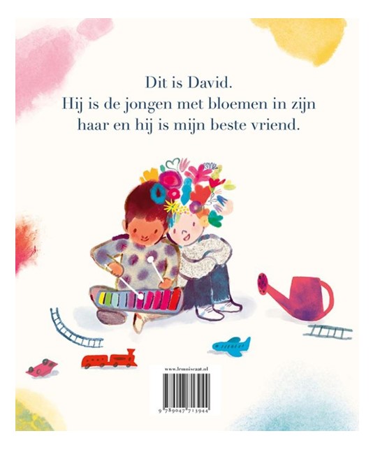 de jongen met De jongen met bloemen in zijn haar Jarvis