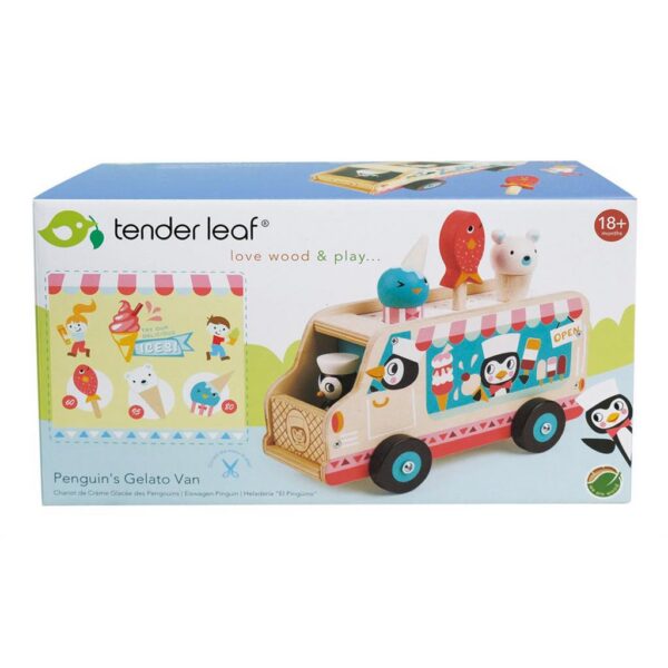 Tender Leaf Pinguin's IJskarretje