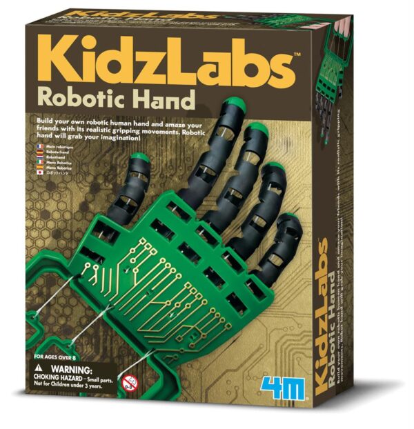 robothand2 4M KidzLabs – Robotic Hand Bouwset