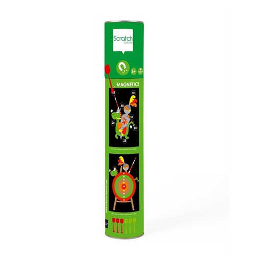 Darts ridders (1) Scratch Europe – Magnetisch Dartspel Ridder | Veilig & Spannend Spel voor Kinderen