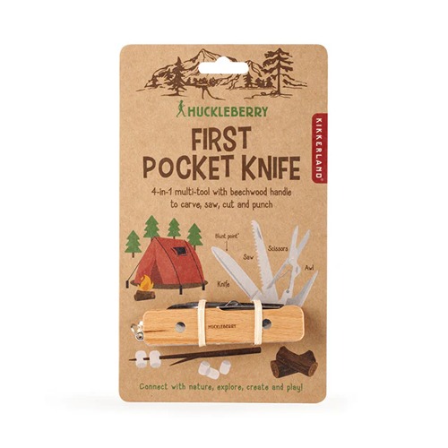 pocket knife Huckleberry Zakmes – Het perfecte eerste zakmes voor jonge avonturiers