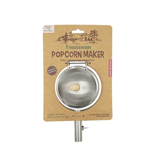popcorn Huckleberry Popcorn Maker – Pof zelf verse popcorn boven een kampvuur