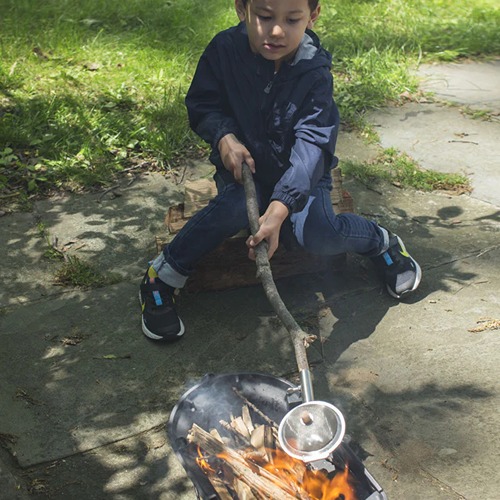 popcorn4 (1) Huckleberry Popcorn Maker – Pof zelf verse popcorn boven een kampvuur