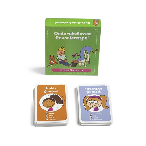 Onderstboven Gevoelensspel van Uitgeverij Briljant – Educatief emotiespel voor kinderen bij Het Speellab