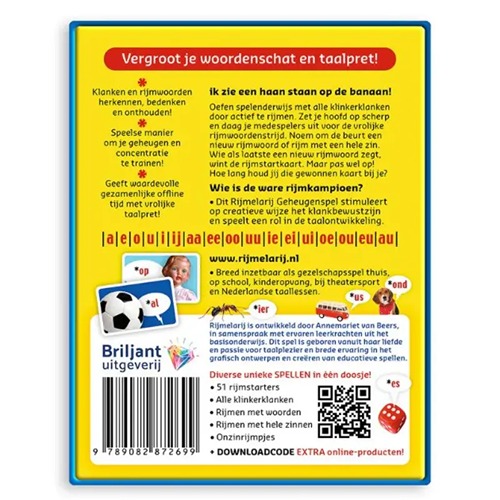 rijmelarij-educatief-taalspel-briljant-onderwijs-rijmen-het-speellab-1.jpg Educatief taalspel Rijmelarij – leren rijmen en taal oefenen met Briljant Onderwijs bij Het Speellab