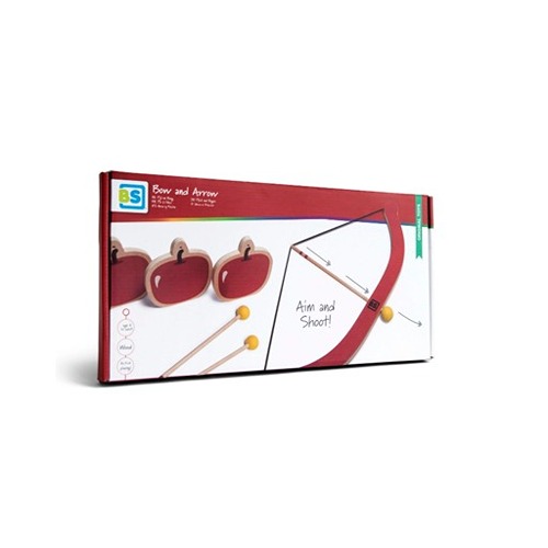 boogschieten-voor-kinderen-houten-pijl-en-boogset.jpg BS Toys houten boogschiet set met veilige pijlen voor kinderen