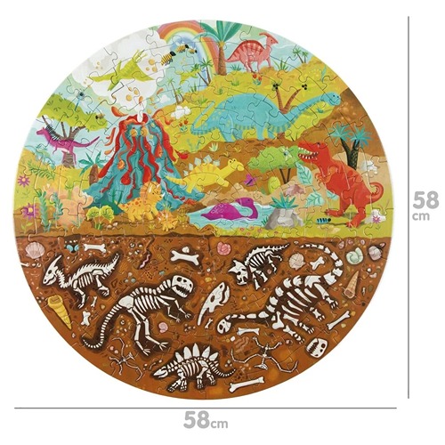 boppi-4wrd-educatieve-dinopuzzel-150pcs.jpg Educatieve dinopuzzel voor kinderen – 4WRD puzzel rond