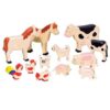 goki-boerderijdieren-hout-educatief-duurzaam-speelgoed Goki houten boerderijdieren set voor fantasierijk kinderspel