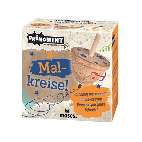 PhänoMINT Houten Tekentol – Gyroscoop & Rotatie-Experiment | STEM Speelgoed