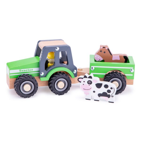 New Classic Toys speelgoed tractor voor peuters en kleuters