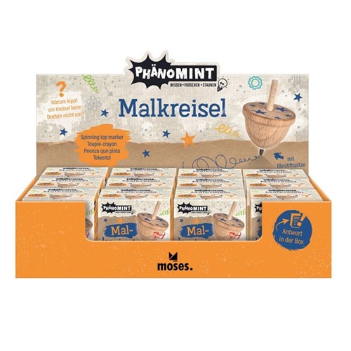 PhänoMINT Houten Tekentol – Gyroscoop & Rotatie-Experiment | STEM Speelgoed