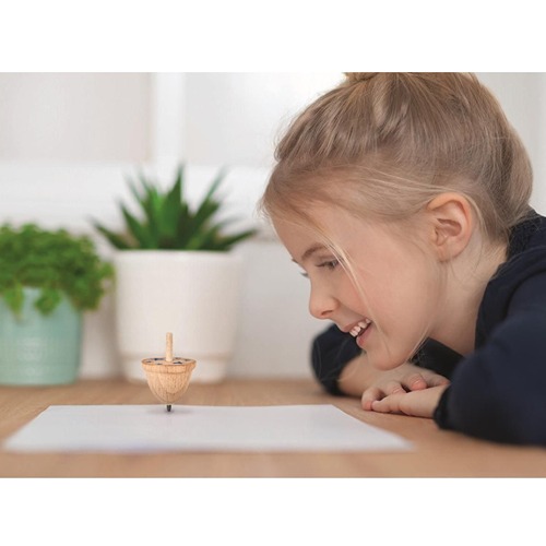 PhänoMINT Houten Tekentol – Gyroscoop & Rotatie-Experiment | STEM Speelgoed