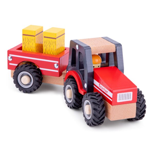 tractor-aanhanger-speelgoed-hout-het-speellab-03 Houten tractor set voor kinderen – Het Speellab