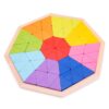 vormen-en-kleuren-leren-puzzel-hout Octagon vormenpuzzel op tafel – Het Speellab speelgoed