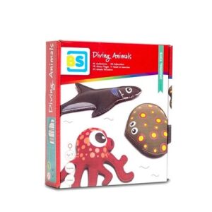 BS Toys opduikdieren haai rog en octopus voor zwembad