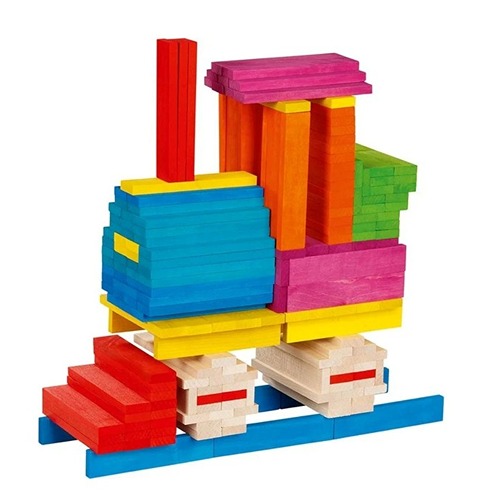 Goki bouwblokken als open einde speelgoed voor kinderen