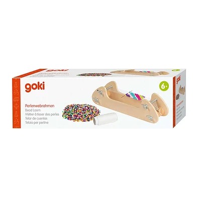 Goki creatief speelgoed weefraam stimuleert fijne motoriek bij het speellab