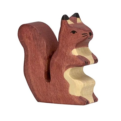 holztiger--houten-eekhoorn-donkerbruin -duurzaam-educatief-speelgoed Van duurzaam hout handgemaakte eekhoorn donkerbruin waldorf geinspiteerd van Holztiger bij Het Speellab