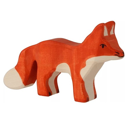 holztiger-vos-houten-duurzaam-educatief-speelgoed Van duurzaam hout handgemaakte vos waldorf geinspiteerd van Holztiger bij Het Speellab