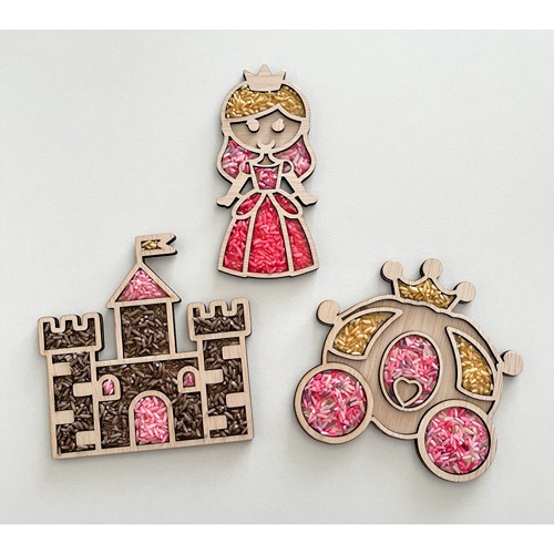 leuk-met-letters-sensorisch-spel-houten-tray-kasteel-het-speellab.jpg (1) Leuk met Letters – Houten Kleine Vultrays Prinses | Sensorisch Speelgoed | Het Speellab