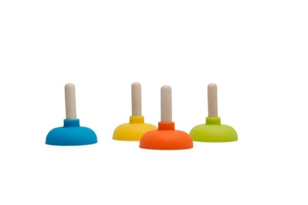 Zuignappen in 4 kleuren bij het spel bs toys krokodil memory