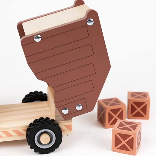 Duurzame houten vrachtwagen van massief hout