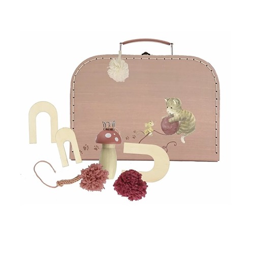 Wolset Pompom maken in knutsel koffer – Egmont Toys creatief knutselpakket voor kinderen vanaf 5 jaar