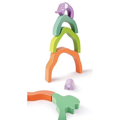 elephant-stacking-toy-bouwen-balansspel-peuters-kleuters Olifanten balansspel en bouwblokken voor peuters en kleuters
