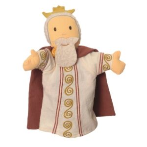 Educatieve handpop Koning van Egmont Toys voor taalontwikkeling, poppenkast en fantasiespel