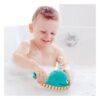 hape-bubbelende-walvis-baby-peuter-badspel Bubbelende walvis van Hape voor baby’s en peuters vanaf 18 maanden.