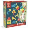Hape Colour and Shapes Art Set kleurrijke knutselset met vormen en kleuren.