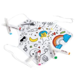 Creatief speelgoed Hape keukenschort kleuren knutselset