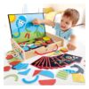 hape-magnetic-art-box-magnetische-kunstdoos-speellab Hape Magnetic Art Box magnetische kunstdoos met vormen – creatief speelgoed van Het Speellab