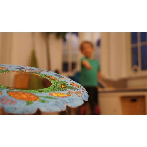 MyRoodi frisbee met Spielgut keurmerk duurzaam speelgoed