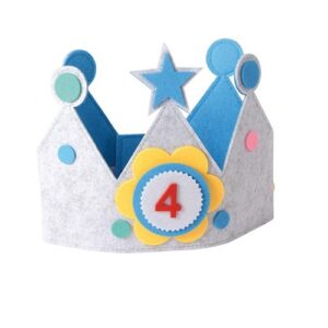 verjaardagskroon-blauw-eduplay-verstelbaar-vilt Eduplay verjaardagskroon van vilt in blauw, een vrolijke en duurzame feestkroon voor kinderen met een verstelbare klittenbandsluiting voor een perfecte pasvorm.