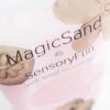 Closeup zak Sensoryfun Magic sand