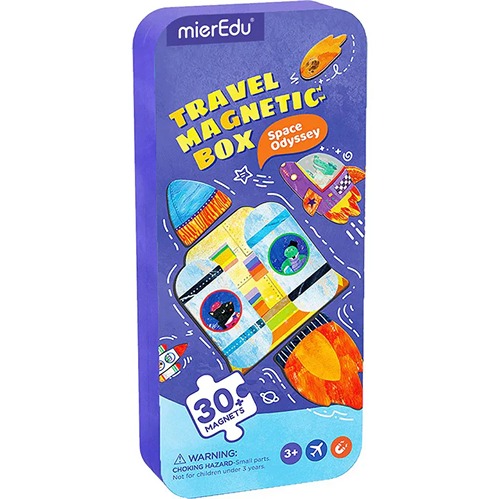 MierEdu Travel Magnetic Space speelset magnetisch ruimtespel voor kinderen onderweg