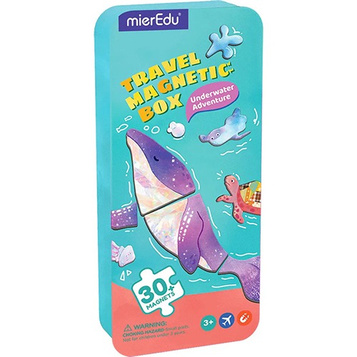 magnetische speelset met zeedieren MierEdu Underwater box