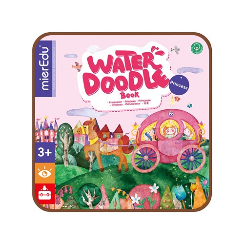 Herbruikbaar water doodle boek MierEdu prinsessen zonder knoeien