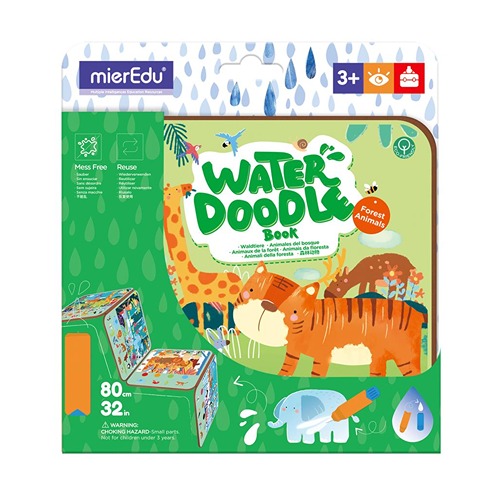 MierEdu water doodle boek bosdieren educatief speelgoed bij het speellab