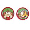Scratch Hand-Disker Duo Funny Monkey magnetisch werpspel voor kinderen. Op de foto de disks