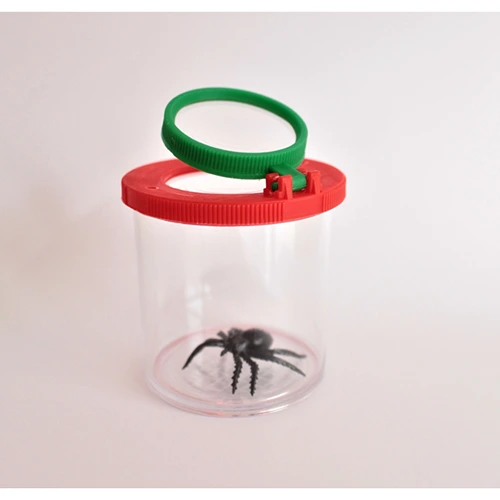 Eduplay dubbele loepdoos met extra klapbare loep en plastic oefenspin van online speelgoedwinkel Het Speellab